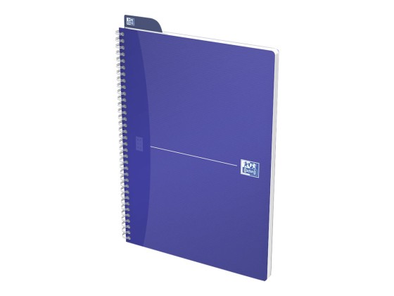 1 Cahier spirale Oxford Colours polypro,A4, 5x5, 180 pages