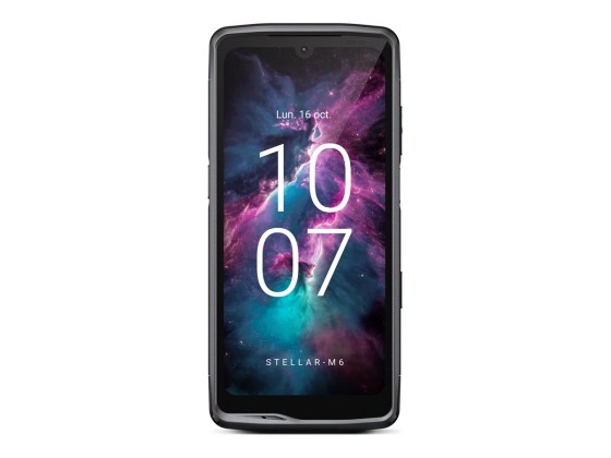 Crosscall Stellar M6 - 5G smartphone - double SIM - RAM 6 Go / Mémoire interne 128 Go - Écran LCD - 6.1" - 1560 x 720 pixels - rear camera 50 MP - front camera 8 MP - noir