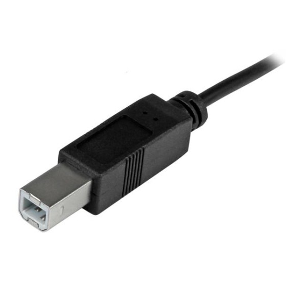 StarTech.com Câble USB 2.0 USB-C vers USB-B de 1 m - Cordon USB C vers B - Mâle / Mâle - Noir - Câble USB - 24 pin USB-C (M) pour USB type B (M) - USB 2.0 - 1 m - noir - pour P/N: HB30A3A1CFB, HB30A3A1CSFS, HB30C3A1CFB, HB30C3A1CFS