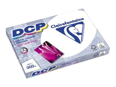 1 Ramette de 125 feuilles papier blanc laser CLAIREFONTAINE DCP A3 300g