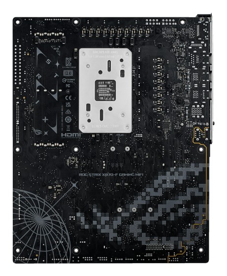 ASUS ROG STRIX X870-F GAMING WIFI - Carte-mère - ATX - Socket AM5 - AMD X870 Chipset - USB4, USB 3.2 Gen 2, USB-C 3.2 Gen2, USB 3.2 Gen 1, USB-C 3.2 Gen 2x2 - Wi-Fi 7, 2.5 Gigabit LAN, Bluetooth - carte graphique embarquée (unité centrale requise) - audio