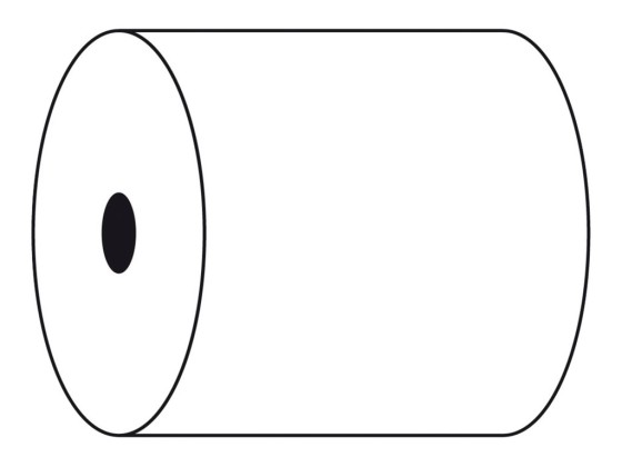 1 Lot de 10 Bobines de papier pour caisses et terminaux point de vente 57 x 60 mm