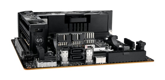 ASUS ROG STRIX X870-I GAMING WIFI - Carte-mère - mini ITX - Socket AM5 - AMD X870 Chipset - USB4, USB 3.2 Gen 2, USB-C 3.2 Gen2, USB 3.2 Gen 1 - Wi-Fi 7, Bluetooth, 2.5 Gigabit LAN - carte graphique embarquée (unité centrale requise) - audio HD (8 canaux)