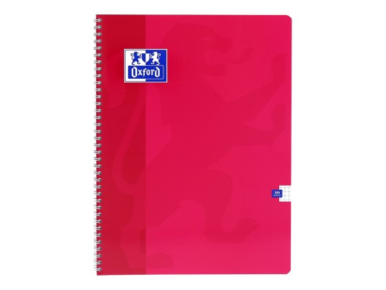1 Cahier spirale OXFORD Essentials, 24x32 cm, 5x5 180 pages