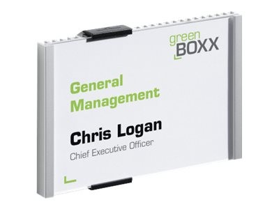 1 Plaque de porte format A6 - L 14,9 x H10,55 cm