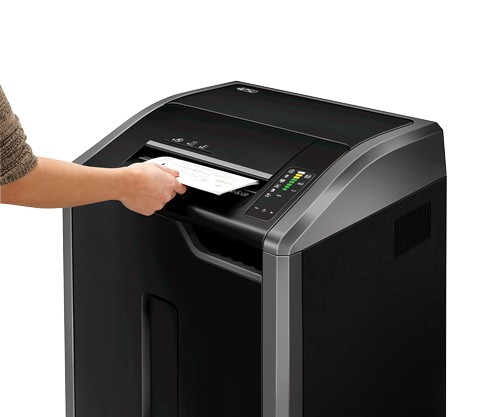 1 Destructeur collectif FELLOWES 425Ci 114L coupe croisée 32 feuilles