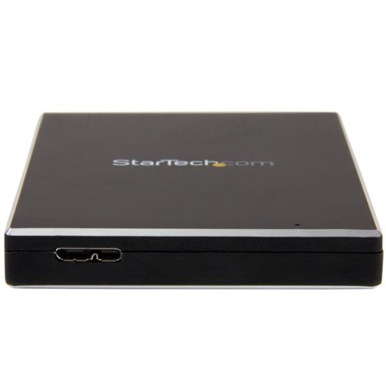 StarTech.com Boîtier USB 3.1 (10 Gb/s) pour disque dur SATA III de 2,5" - Boîtier HDD / SSD externe portable - Aluminium - Boitier externe - 2.5" - SATA 6Gb/s - USB 3.1 (Gen 2) - noir - pour P/N: BNDTBUSB3142, PEXUS313AC2V, PEXUSB311A1E, PEXUSB311AC2, PEX