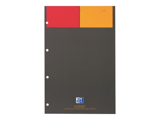 1 Bloc Oxford International A4+ 21x31,5 cm, 4 trous, 5x5