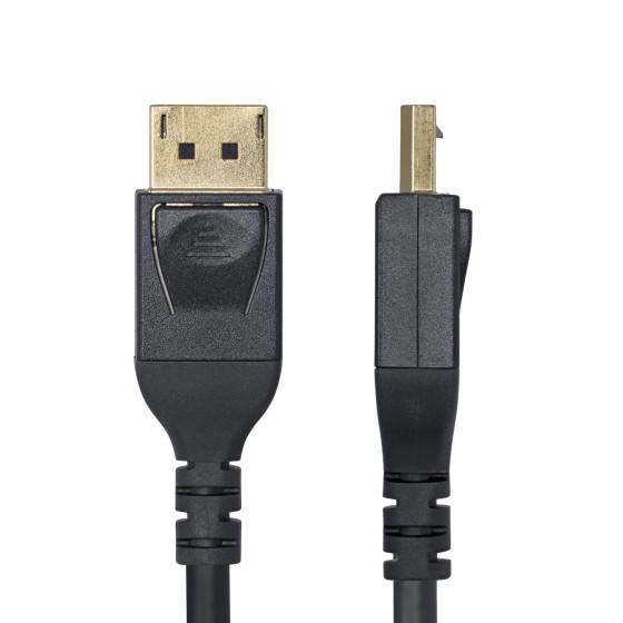 StarTech.com Mini DP to DisplayPort 1.4 Cable 8K 60Hz HBR3 4K - Câble DisplayPort - Mini DisplayPort (M) pour DisplayPort (M) verrouillé - Displayport 1.4/Thunderbolt 2 - 3.1 m - support 8K60Hz (7680 x 4320), support 4K120Hz (3840 x 2160) - noir