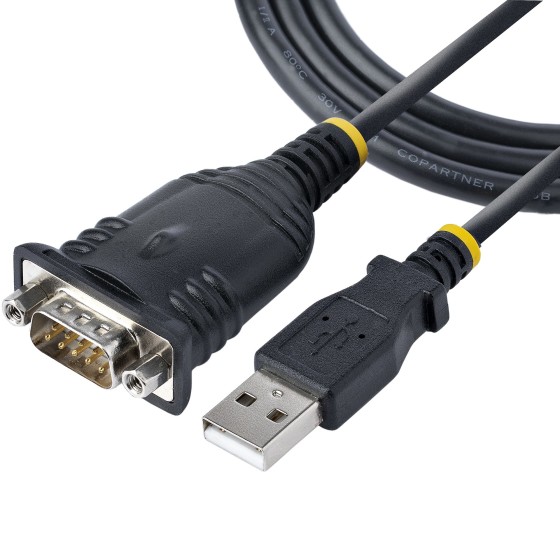 Le 1P3FP-USB-SERIAL 1 Port USB to Serial Adapter vous permet d'ajouter un port COM série RS-232 DB9 à votre ordinateur portable ou de bureau, lui permettant de contrôler et de communiquer avec un périphérique série.</p><strong>Connectivité accessible</s