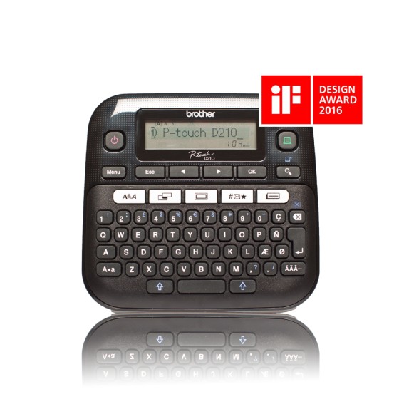 BROTHER Etiqueteuse bureautique PT-D210 clavier AZERTY