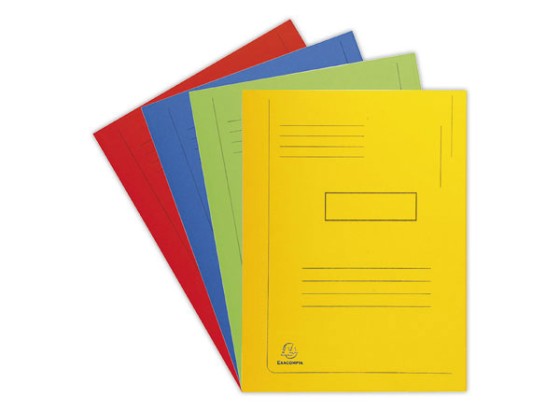 1 Lot de 50 Chemises 2 rabats Forever - Exacompta - Coloris assortis