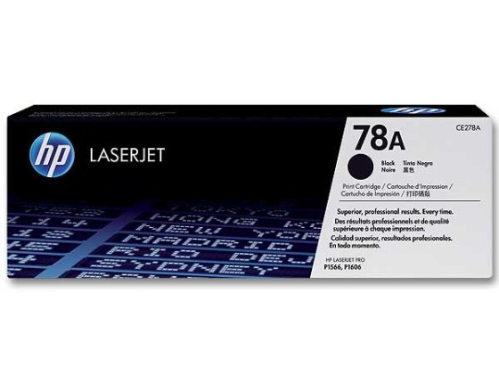 1 HP 78A CE278A toner noir