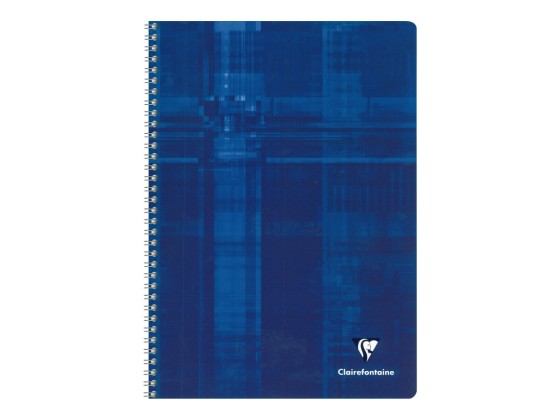 1 Cahier spirale Clairefontaine 90g, A4,100 pages, 5x5