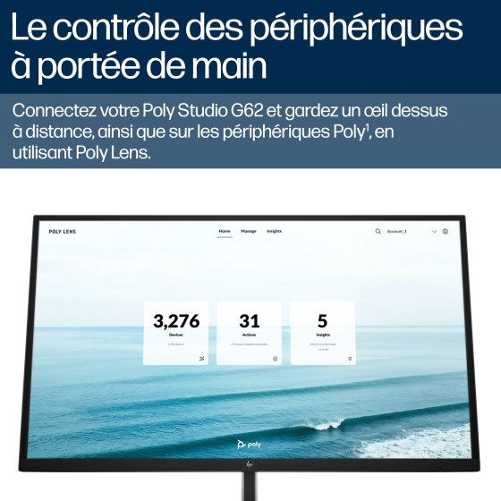 HP Poly Studio G62 Video Conferencing System No localization