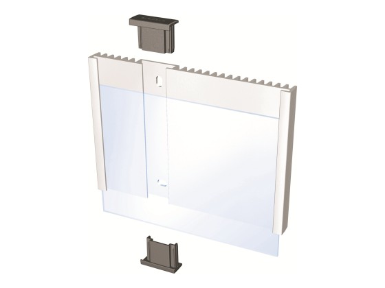 1 Plaque de porte format A6 - L 14,9 x H10,55 cm