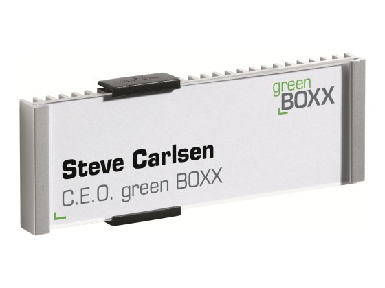 1 Plaque de porte format Titre - L 14,9 x H 5,25 cm