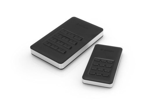 Verbatim Store 'n' Go Portable - Disque dur - chiffré - 1 To - externe (portable) - USB 3.1 Gen 1 (USB-C connecteur) - AES 256 bits