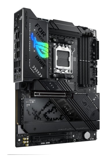 ASUS ROG STRIX X870-F GAMING WIFI - Carte-mère - ATX - Socket AM5 - AMD X870 Chipset - USB4, USB 3.2 Gen 2, USB-C 3.2 Gen2, USB 3.2 Gen 1, USB-C 3.2 Gen 2x2 - Wi-Fi 7, 2.5 Gigabit LAN, Bluetooth - carte graphique embarquée (unité centrale requise) - audio