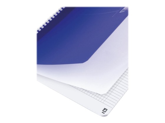 1 Cahier spirale Oxford Colours polypro,A4, 5x5, 180 pages