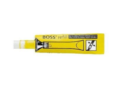 1 Recharges STABILO BOSS ORIGINAL - jaune