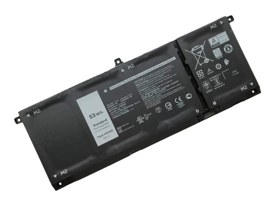 DLH DWXL4532-B053Y2 - Batterie de portable (équivalent à : Dell H5CKD, Dell 0H5CKD, Dell 9077G, Dell TXD03) - Lithium Ion - 3450 mAh - 52 Wh - pour Dell Inspiron 13 7300 2-in-1 silver, 14 5400 2-in-1, 15 7500 2-in-1 silver, 5400 2-in-1, 5402, 5501, 5502,