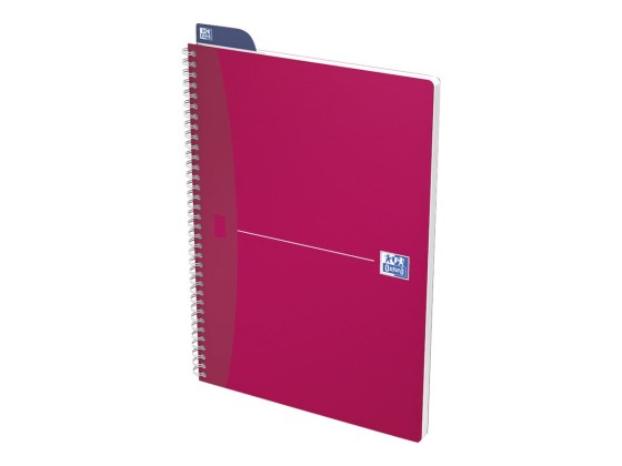 1 Cahier spirale Oxford Colours polypro,A4, 5x5, 180 pages