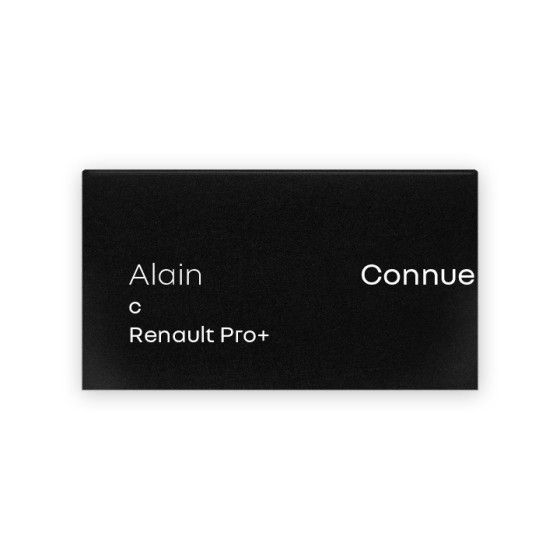 CHEVALET DE BUREAU RENAULT - 126 X 70 MM 