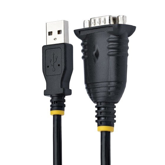 Le 1P3FP-USB-SERIAL 1 Port USB to Serial Adapter vous permet d'ajouter un port COM série RS-232 DB9 à votre ordinateur portable ou de bureau, lui permettant de contrôler et de communiquer avec un périphérique série.</p><strong>Connectivité accessible</s