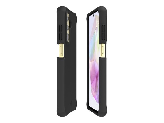 SPECTRUM_R Case for Galaxy A56 5G - Solid Black Mat - Soft bag