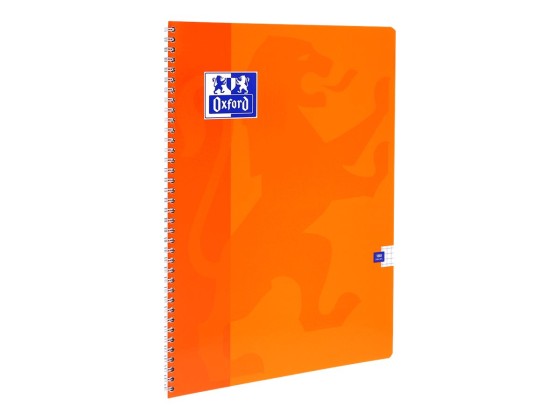1 Cahier spirale OXFORD Essentials, 24x32 cm, 5x5 180 pages
