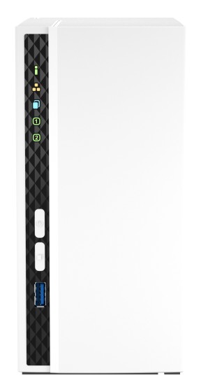 QNAP TS-233 2 bay ARM 2.0GHz Quad core 2xSATA 6Gb/s 2Go RAM on-board 1xGbE 1xUSB3.2 Gen1 and 2xUSB2.0