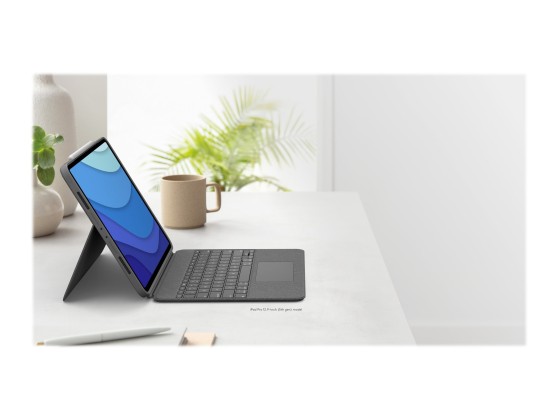 LOGITECH COMBO TOUCH - GREY - CENTRAL (FR)