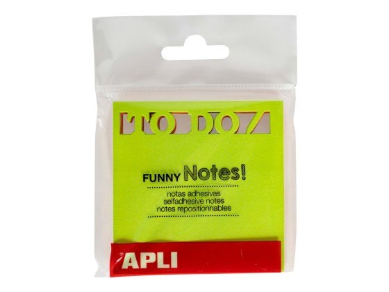 1 Bloc notes adhésives 75x75 mm "To do"