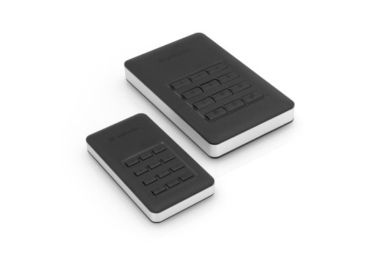 Verbatim Store 'n' Go Portable - Disque dur - chiffré - 1 To - externe (portable) - USB 3.1 Gen 1 (USB-C connecteur) - AES 256 bits