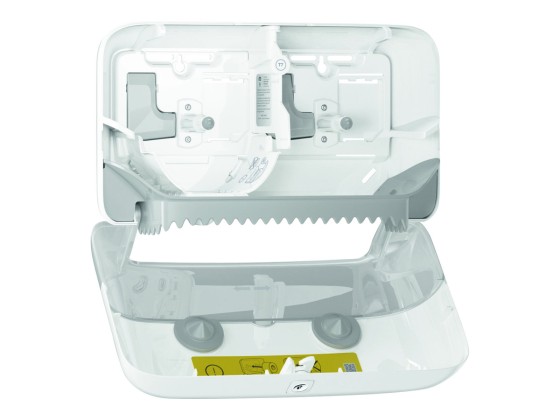 1 Distributeur double papier toilette Tork TWIN Midsize T7 blanc