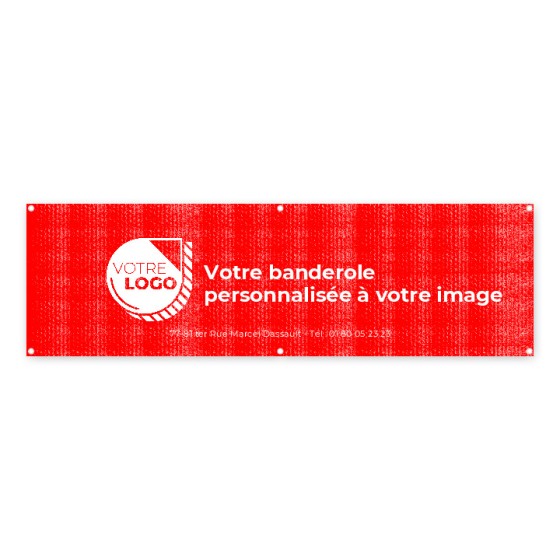 BANDEROLE A PERSONNALISER 4 M X 1200 MM