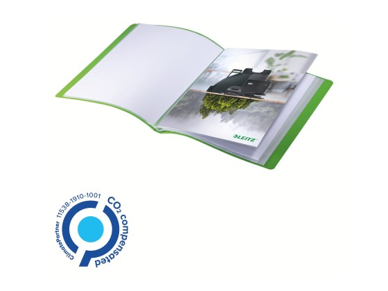 1 Protège-documents A4 PP recyclé 40 pochettes - Vert