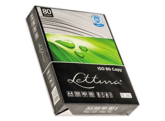 1 Carton de 5 Ramettes Lettura 80G 100% recyclé