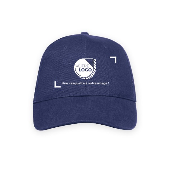 CASQUETTE 6 PANNEAUX PERSONNALISABLE