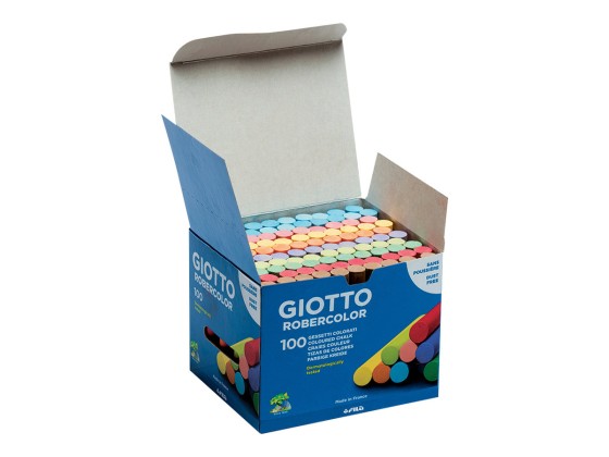 1 Boite de 100 Craies couleurs pour tableau noir