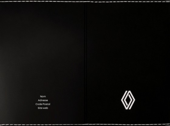 ETUIS CARTE GRISE RENAULT - LICENCE OFFICIELLE - GOMME PREMIUM