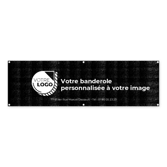 BANDEROLE A PERSONNALISER 4 M X 1200 MM