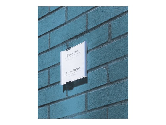 1 Plaque de porte format A6 - L 14,9 x H10,55 cm