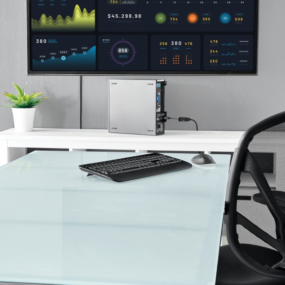 StarTech.com Adaptateur DisplayPort vers HDMI - Convertisseur DP vers HDMI - M/F - Ultra HD 4K 60 Hz - Noir (DP2HD4K60S) - Convertisseur vidéo - DisplayPort - HDMI - pour P/N: DK30C2DAGPD, TB32DP14, TB32DP2T, TB3DK2DHV, TB3DK2DHVUE