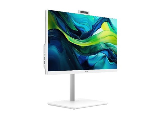 Acer Aspire C 27 C27-1E13U7UNH - Tout-en-un Core i7 1355U / jusqu'à 5 GHz - RAM 16 Go - SSD 1.024 To - Carte graphique Intel Iris Xe - Gigabit Ethernet, IEEE 802.11ax (Wi-Fi 6) - Win 11 Home - moniteur : LED 27" 1920 x 1080 (Full HD) @ 120 Hz - blanc