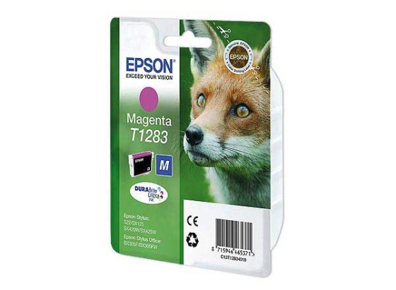EPSON 1LB T1283 ink cartridge magenta standard capacity 3.5ml 1-pack blister without alarm