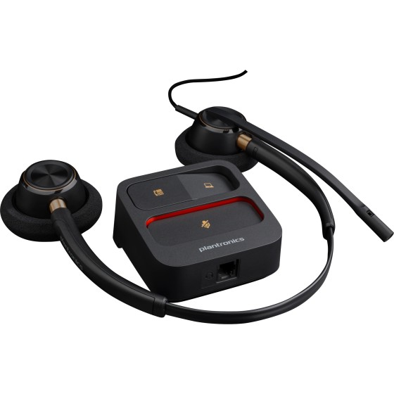 1 Casque filaire EncorePro HW520 POLY - 2 écouteurs