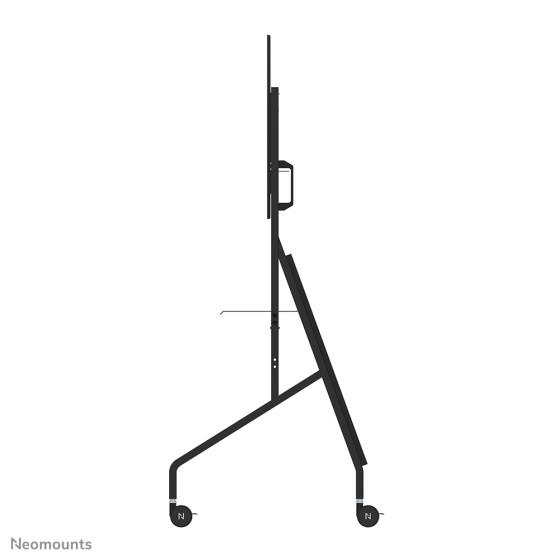 NEOMOUNTS FL50-525BL1 Support au sol mobile pour écran 55-86p - étagère multimédia incluse - installation rapide - TÜV