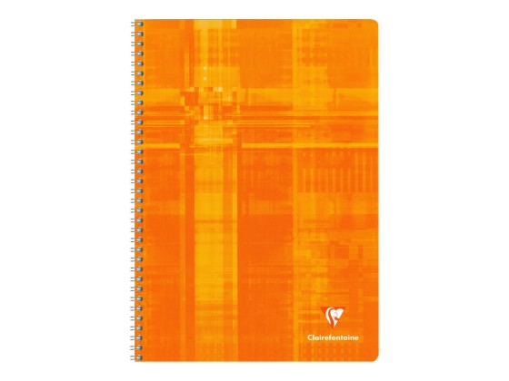 1 Cahier spirale Clairefontaine 90g, A4,100 pages, 5x5